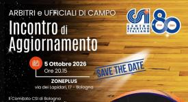 Il Basket CSI Bologna inizia dagli Arbitri