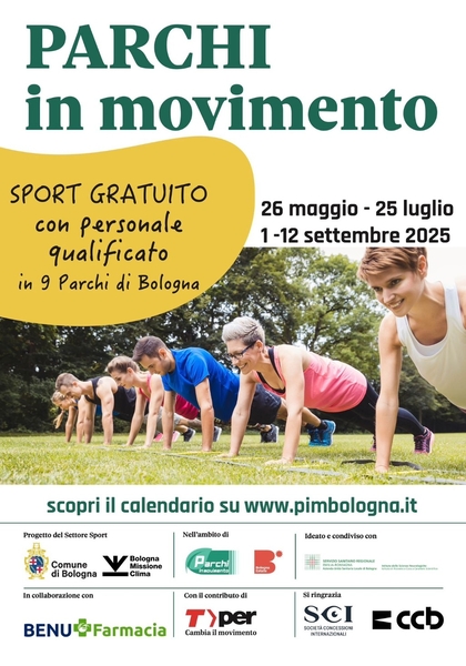 Dal 26 maggio al 12 settembre a Bologna Parchi in Movimento. 2