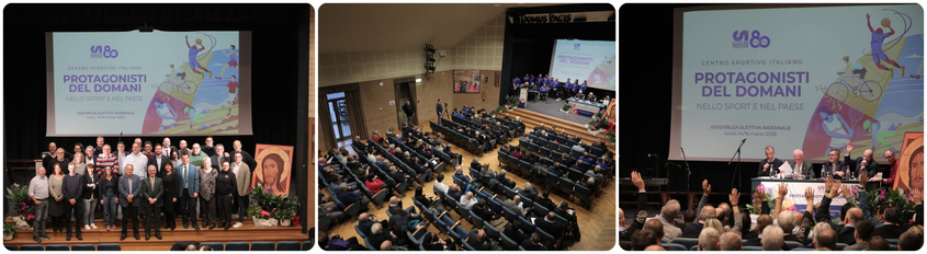 Vittorio Bosio rieletto presidente nazionale CSI 2