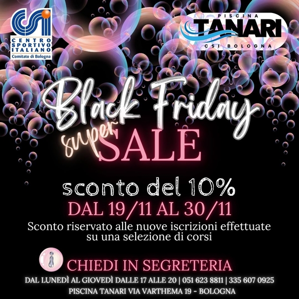 BLACK FRIDAY 2025 TANARI