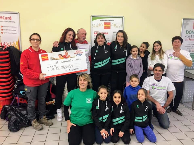 Penny partenza e vinci Premiata la Polisportiva Energym 2
