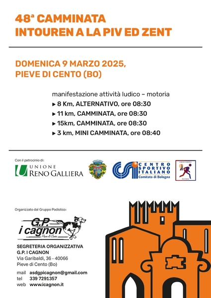 48 camminata intouren a la piv