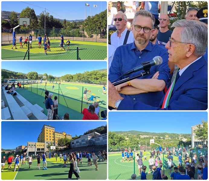 Nuovo Playground a Porretta Terme nasce I Triangolini 1