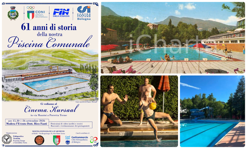 𝐏iscina 𝐂omunale di 𝐏orretta 𝐓erme 𝟔𝟏 Anni di 𝐒toria1