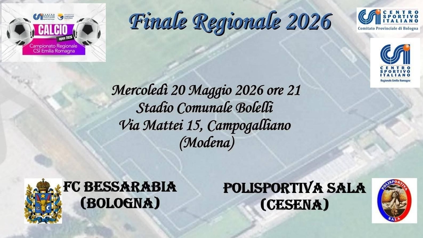 FC Bessarabia Finalista del Campionato Calcio Regionale CSI Emilia Romagna 2