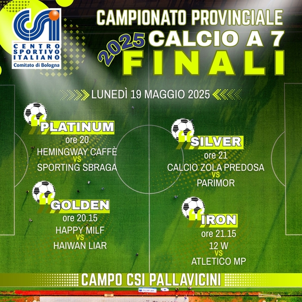 CALCIO a 7 FINALI 20242025
