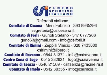 Centro Sportivo Italiano la casa del buon ciclismo 2