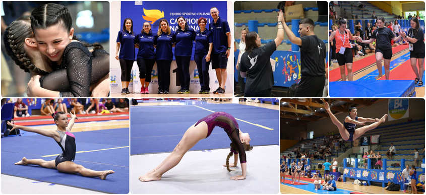 Campionati Nazionali di Ginnastica Artistica da Lignano pioggia di sorrisi e di medaglie