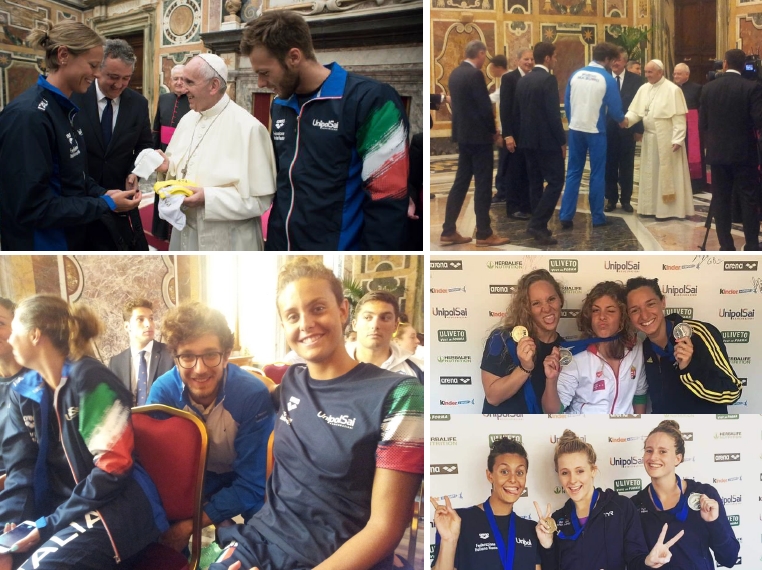 Collage incontro col Papa e Sette Colli