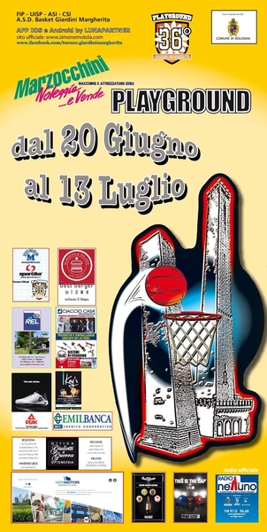 Playground Giardini Margherita 2017 ecco il roster 1