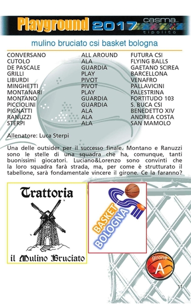 Playground Giardini Margherita 2017 ecco il roster 2