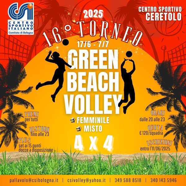 GREEN BEACH VOLLEY 2025