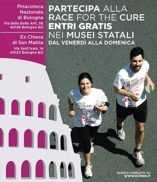 RACE FOR THE CURE BOLOGNA 2018 musei