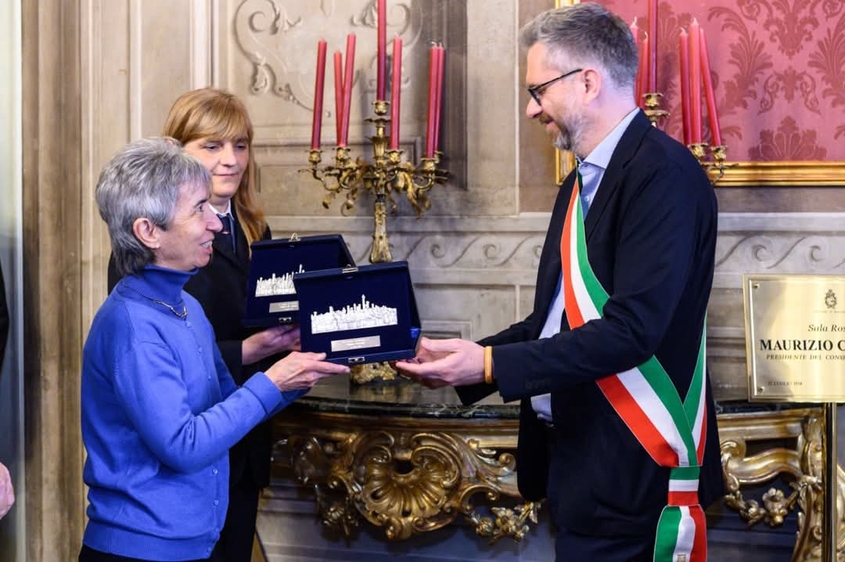 A Maria Vaccari e Fulvio De Nigris la Turrita dArgento per La Casa dei Risvegli. 1