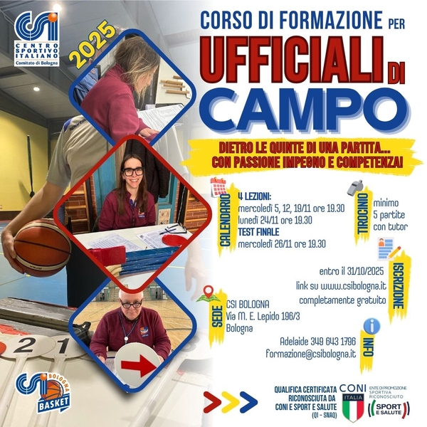corso ufficiali di campo novembre 2025