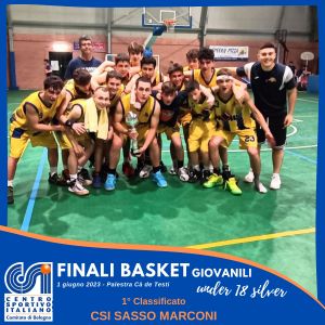 UNDER 18 SILVER   1 primo   CSI SASSO MARCONI