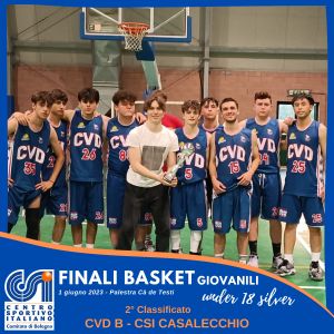 UNDER 18 SILVER    2 secondo   CVD B   CSI CASALECCHIO