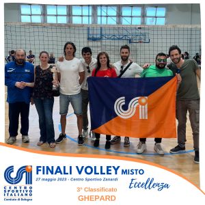 c. PALLAVOLO   MISTO   3 classificato misto eccellenza    GHEPARD