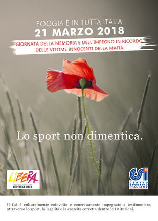 A Foggia e in tutta Italia lo Sport non dimentica