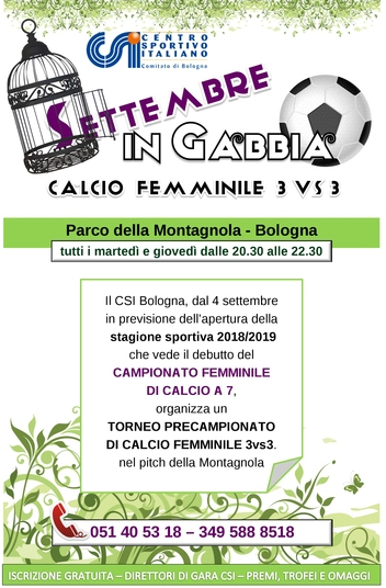 VOLANTINO TORNEO MOTAGNOLA 3VS3