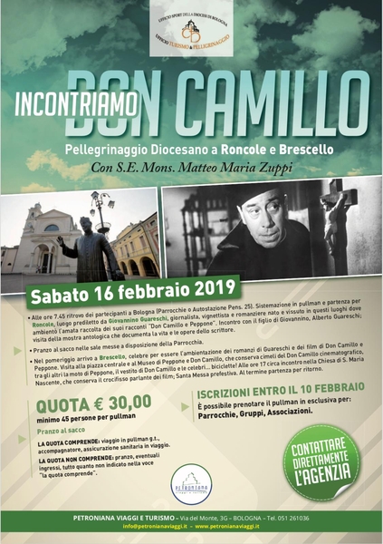 Incontriamo Don Camillo pellegrinaggio a Brescello