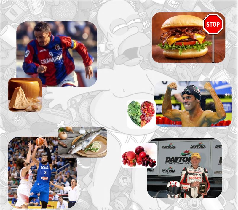 dimmi cosa mangi nuoto