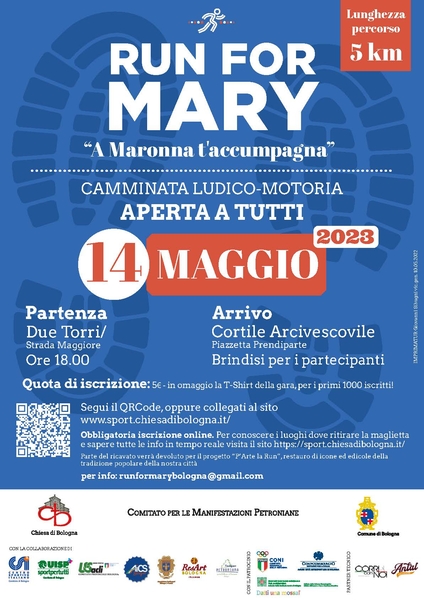 Locandina Run for Mary 2023