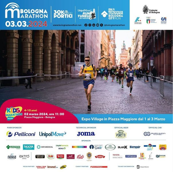 Bologna Marathon Domenica 3 Marzo 2024 vol
