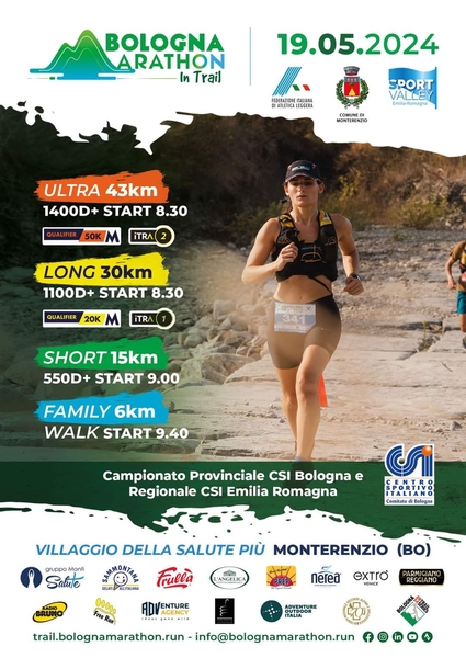 Bologna Marathon in Trail 19 05 2024