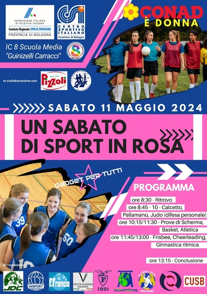 SPORT IN ROSA 2024 PROGETTO SCUOLE2