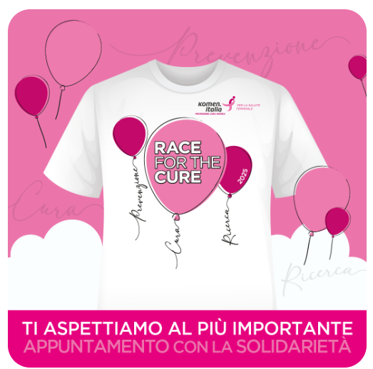 Race for the Cure 21 settembre puoi iscriverti anche al CSI 1