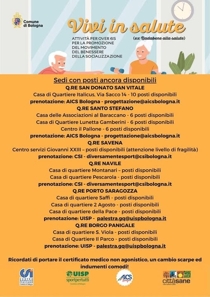 vivi in salute gen 25